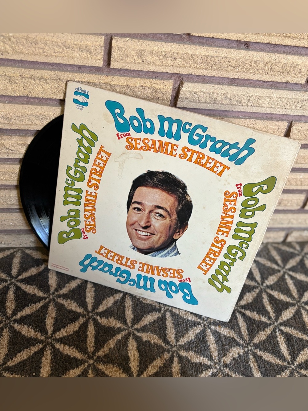 70's "Bob McGrath" Record - Sesame Street - Children's Record - Kids Album